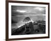 Explosion of a Depth Charge Launched from U.S. Coast Guard Cutter Spencer-null-Framed Photo