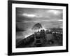 Explosion of a Depth Charge Launched from U.S. Coast Guard Cutter Spencer-null-Framed Photo