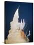 Explosion of Challenger Space Shuttle, 1986-null-Stretched Canvas