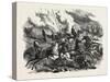 Explosion of Russian Artillery. the Crimean War, 1855-null-Stretched Canvas