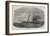 Explosion of The Times Steamer, at Dublin-null-Framed Giclee Print
