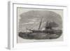 Explosion of The Times Steamer, at Dublin-null-Framed Giclee Print