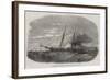 Explosion of The Times Steamer, at Dublin-null-Framed Giclee Print