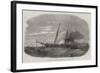 Explosion of The Times Steamer, at Dublin-null-Framed Giclee Print