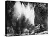 Explosion on the Waikato River-null-Stretched Canvas