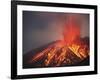 Explosive Vulcanian Eruption of Lava on Sakurajima Volcano, Japan-Stocktrek Images-Framed Photographic Print