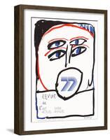 Expo 064 - Revue de l'Art Actuel-Pierre Alechinsky-Framed Collectable Print