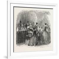 Expo 1855. Sewing Machine. Paris-null-Framed Giclee Print