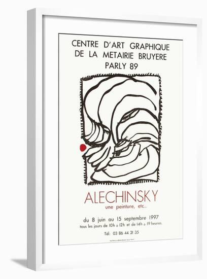 Expo 1997 - Centre d'Art de Parly-Pierre Alechinsky-Framed Collectable Print