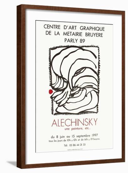 Expo 1997 - Centre d'Art de Parly-Pierre Alechinsky-Framed Collectable Print