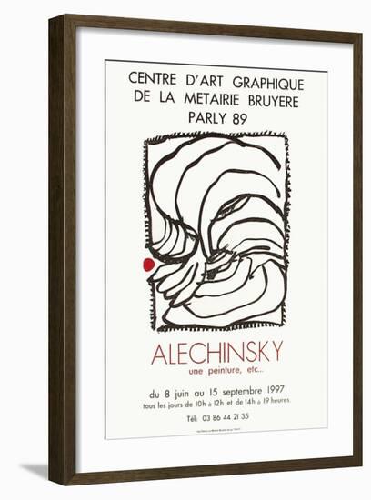 Expo 1997 - Centre d'Art de Parly-Pierre Alechinsky-Framed Collectable Print