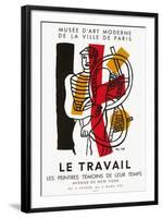 Expo 51 - Les Peintres Témoins de leur Temps-Fernand Leger-Framed Premium Edition