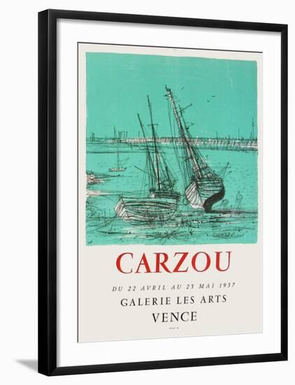 Expo 57 - Galerie Les Arts-Jean Carzou-Framed Collectable Print