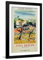 Expo 61 - Printemps en Provence-Yves Brayer-Framed Collectable Print