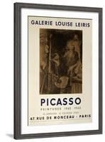 Expo 64 - Galerie Louise Leiris-Pablo Picasso-Framed Premium Edition