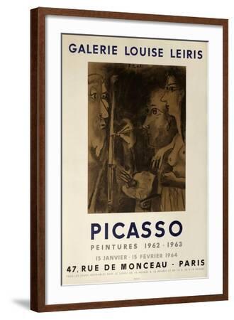 Expo 64 - Galerie Louise Leiris-Pablo Picasso-Framed Premium Edition