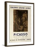 Expo 64 - Galerie Louise Leiris-Pablo Picasso-Framed Premium Edition