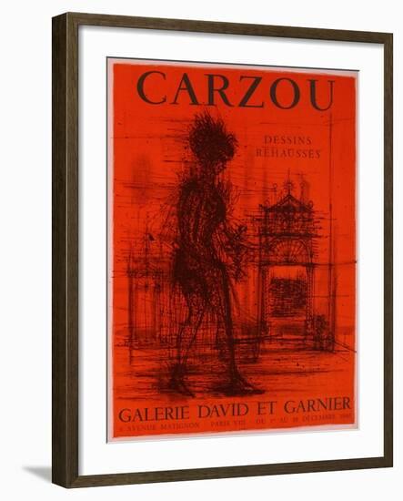 Expo 65 - Galerie David et Garnier-Jean Carzou-Framed Collectable Print