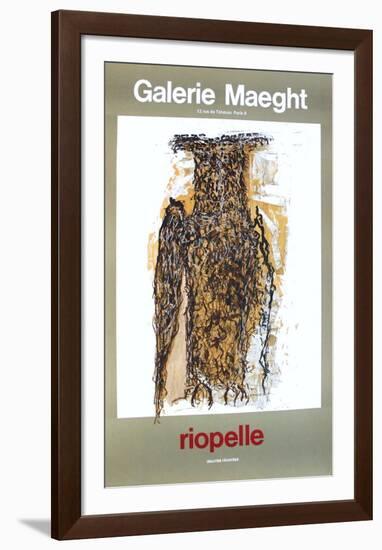 Expo 70 - Galerie Maeght-Jean-Paul Riopelle-Framed Collectable Print