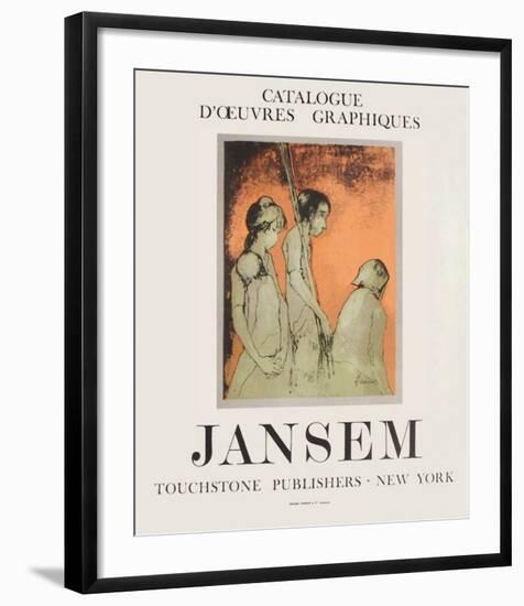 Expo 70 - Touchstone Publishers-Jean Jansem-Framed Collectable Print