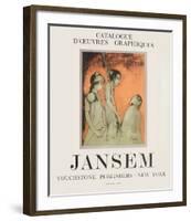 Expo 70 - Touchstone Publishers-Jean Jansem-Framed Collectable Print