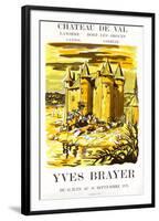 Expo 74 - Château de Bort les Orgues-Yves Brayer-Framed Collectable Print