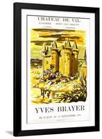 Expo 74 - Château de Bort les Orgues-Yves Brayer-Framed Collectable Print