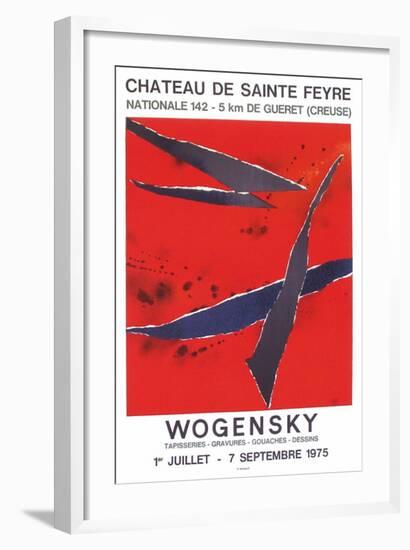 Expo 75 - Château de Sainte Feyre-Robert Wogensky-Framed Collectable Print