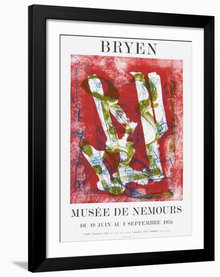 Expo 76 - Musée de Nemours-Camille Bryen-Framed Collectable Print