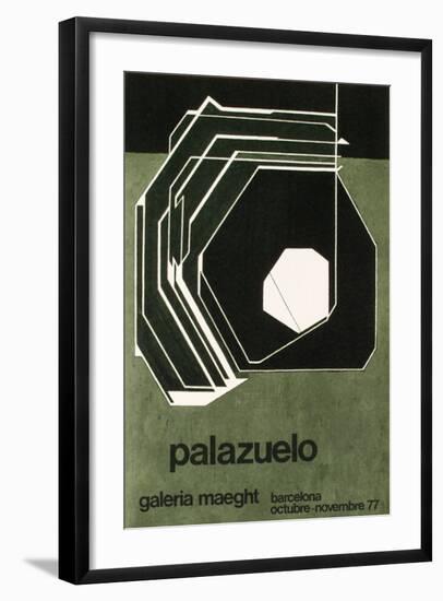 Expo 77 - Galeria Maeght-Pablo Palazuelo-Framed Collectable Print