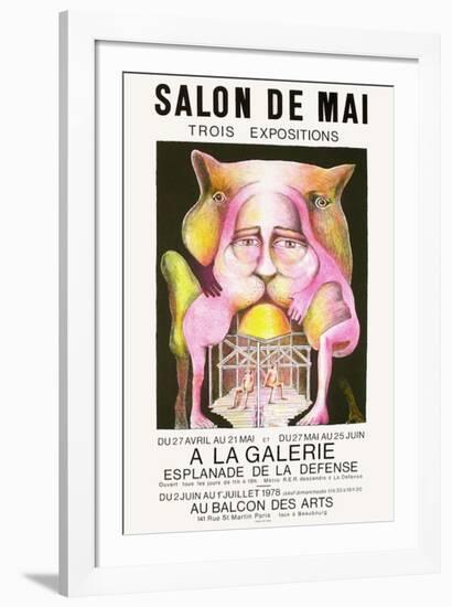 Expo 78 - Salon de Mai-Hugh Weiss-Framed Collectable Print