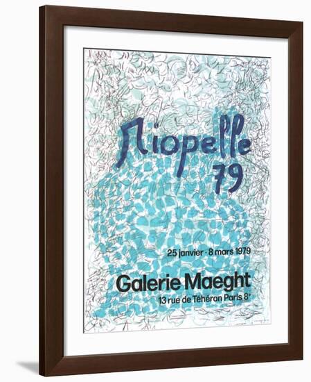 Expo 79 - Galerie Maeght-Jean-Paul Riopelle-Framed Collectable Print