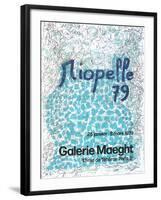 Expo 79 - Galerie Maeght-Jean-Paul Riopelle-Framed Collectable Print