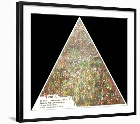 Expo 83 - Galerie Art Contemporain Limoges-Henri Cueco-Framed Collectable Print