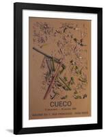 Expo 84 - Galerie du 7 rue Princesse-Henri Cueco-Framed Collectable Print