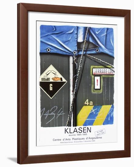 Expo 85 - Angoulème-Peter Klasen-Framed Collectable Print