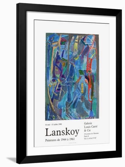 Expo 90 - Galerie Louis Carré-André Lanskoy-Framed Collectable Print