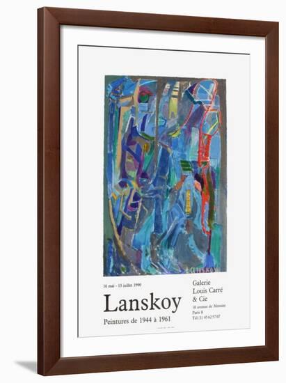 Expo 90 - Galerie Louis Carré-André Lanskoy-Framed Collectable Print