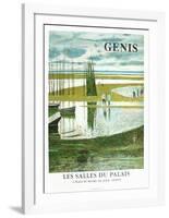 Expo 97- Les Salles du Palais I-René Genis-Framed Collectable Print