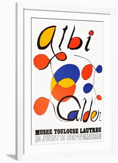 Expo Albi-Alexander Calder-Framed Premium Edition