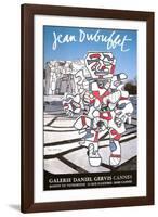 Expo Galerie Daniel Gervis II-Jean Dubuffet-Framed Collectable Print