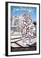 Expo Galerie Daniel Gervis II-Jean Dubuffet-Framed Collectable Print