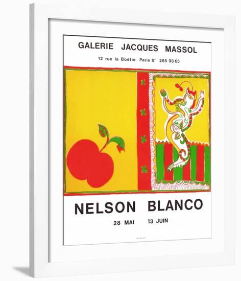 Expo Galerie Jacques Massol-Nelson Blanco-Framed Collectable Print