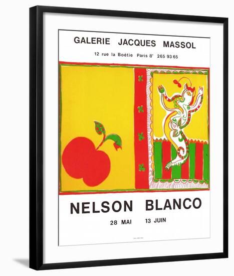Expo Galerie Jacques Massol-Nelson Blanco-Framed Collectable Print