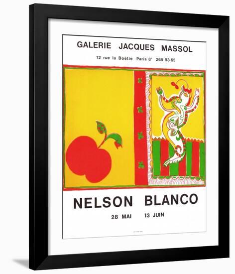 Expo Galerie Jacques Massol-Nelson Blanco-Framed Collectable Print