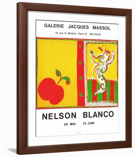 Expo Galerie Jacques Massol-Nelson Blanco-Framed Collectable Print