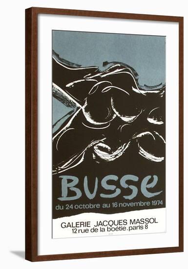 Expo Galerie Jacqus Massol-Jacques Busse-Framed Collectable Print