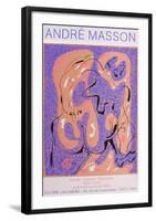Expo Galerie Lahumière-André Masson-Framed Collectable Print