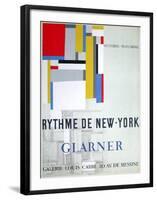 Expo Galerie Louis Carré-Fritz Glarner-Framed Premium Edition