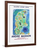Expo Galerie Louise Leiris-André Masson-Framed Collectable Print